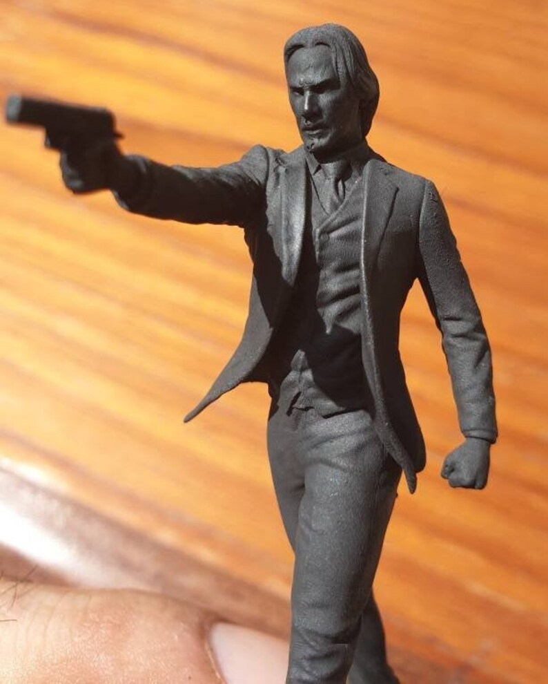 john wick catacombs statue