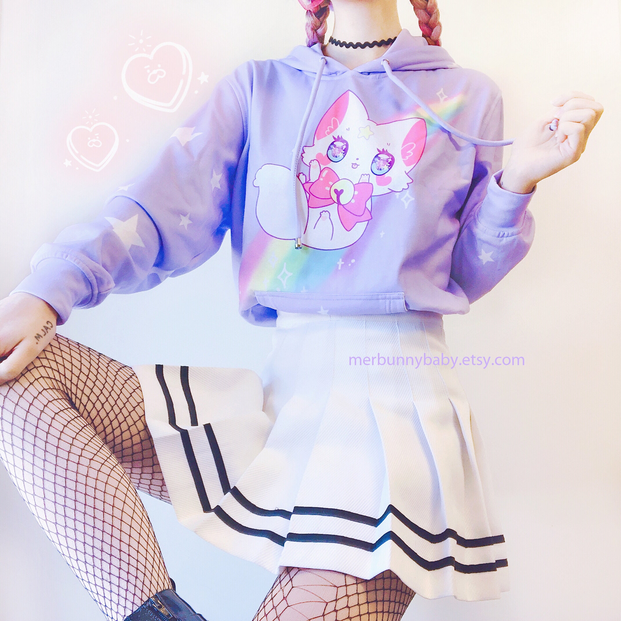 Lolita hoodie - Etsy Polska