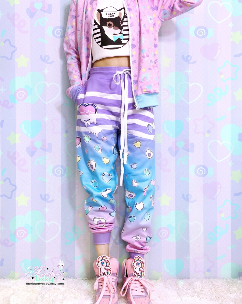 goth jogger pants