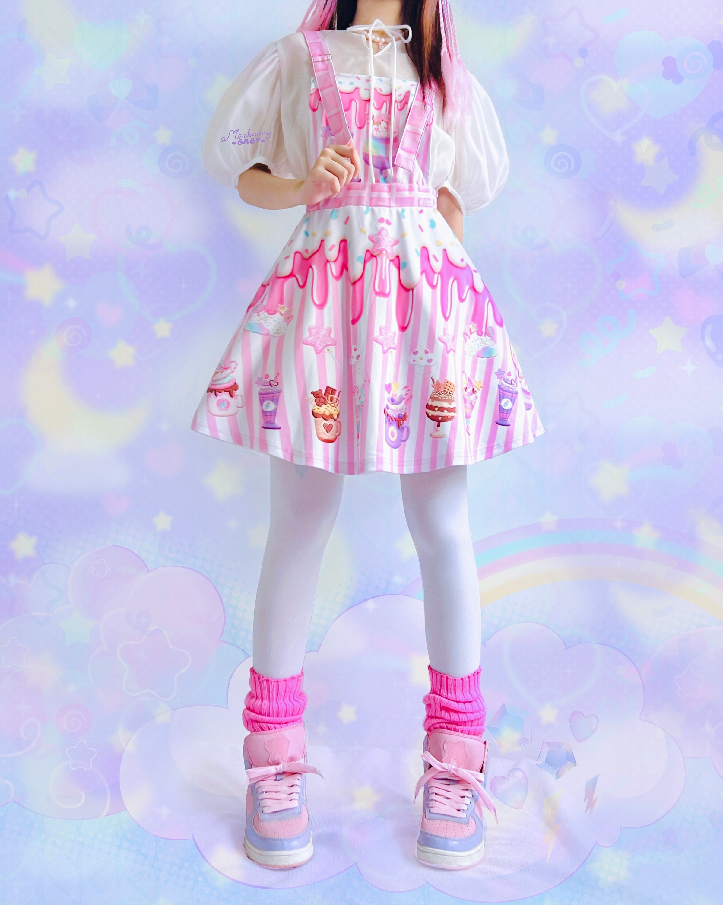 pink dress #kawaii #fashion  Kawaii dress, Kawaii fashion outfits, Cute  asian fashion