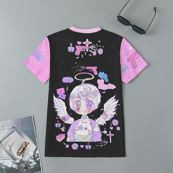 Fallen Angel - Unisex T-shirt - (eco-friendly Fabric) Anime Boy