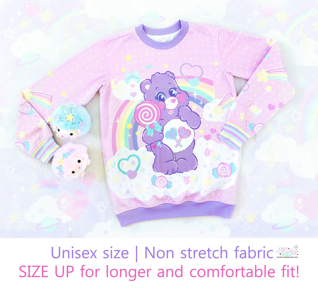 Purple Polar Bear Hoodie - 1 Left Size 4-6 years