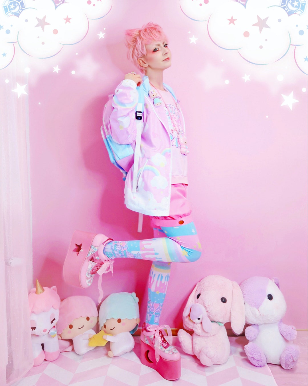 Pinky 💕  Kawaii clothes, Kawaii fashion outfits, Pastel aesthetic outfit