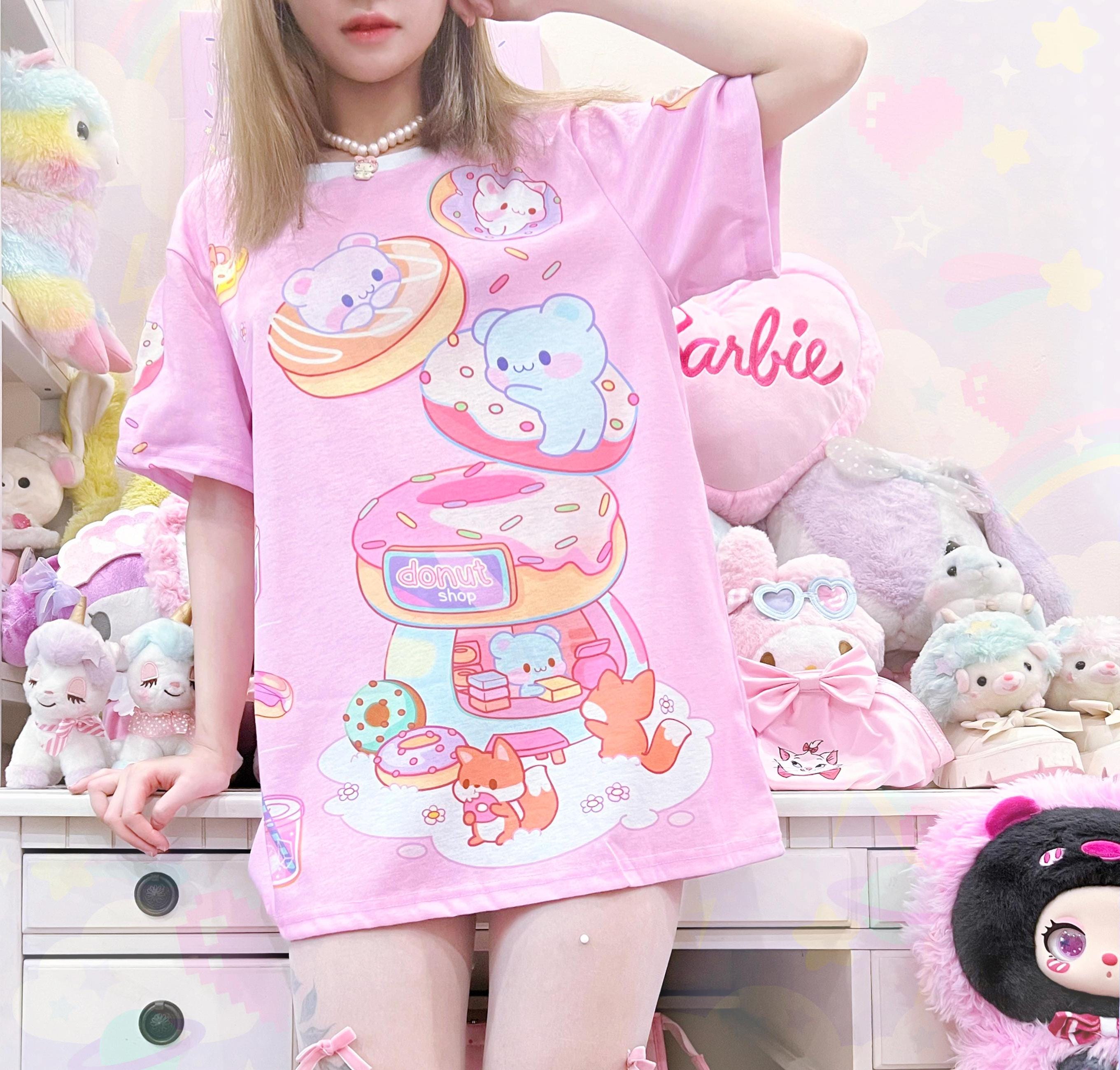 The Donut Shop - Unisex T-shirt - (eco-friendly Fabric) Cute Bears