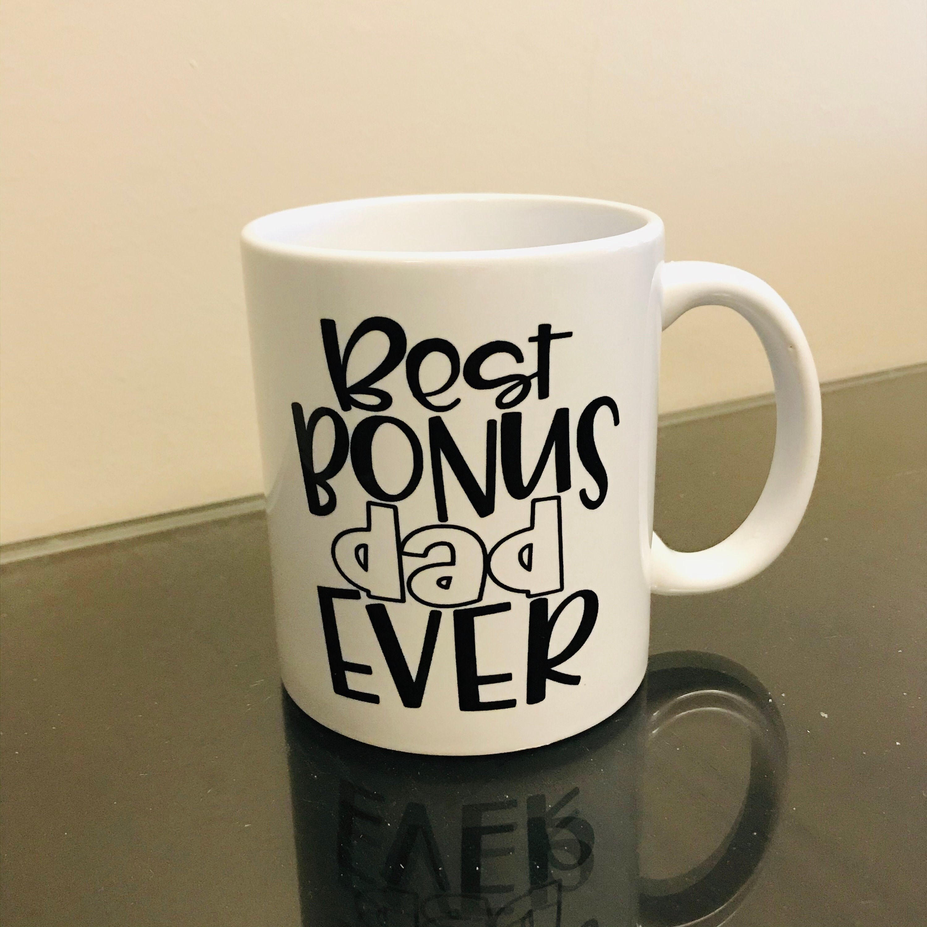 Best Bonus Dad Ever mug, Stepdad Gift, Stepfather gift, Best dad Ever gift,  Christmas gift for Dad, Color-changing mug, Best stepdad ever