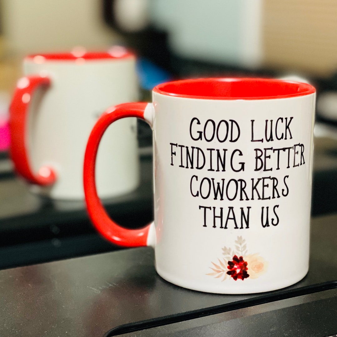Tazza d'addio collega idea regalo tazza da caffè regalo per cambio
