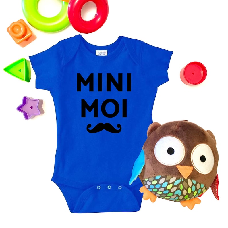 Mini Moi Mini Me Onesie French Baby Onesie Coming Home Etsy