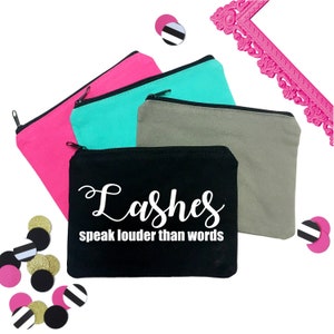 Trousse de maquillage personnalisée : les cils parlent plus fort