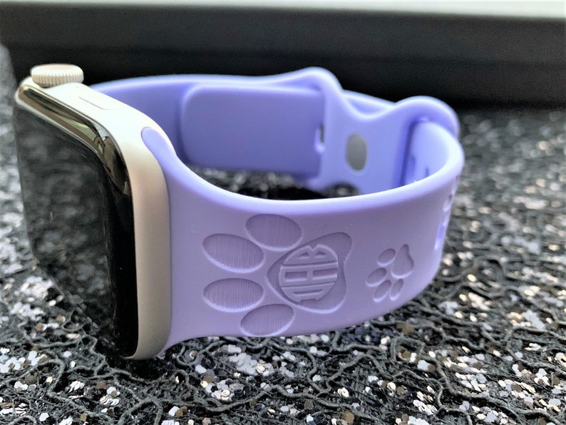 Dog Paw Print Apple Watch Band Dog Print Silicone Apple watch Etsy