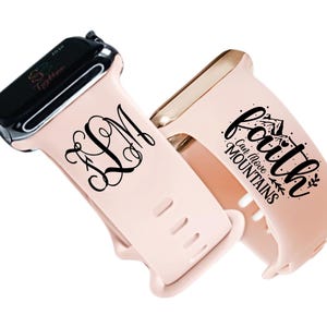 Custom Religious watch band, Christian watch band, Jesus watch band, Faith band, Scripture watch band, Bible Verse, Psalm, Religious band