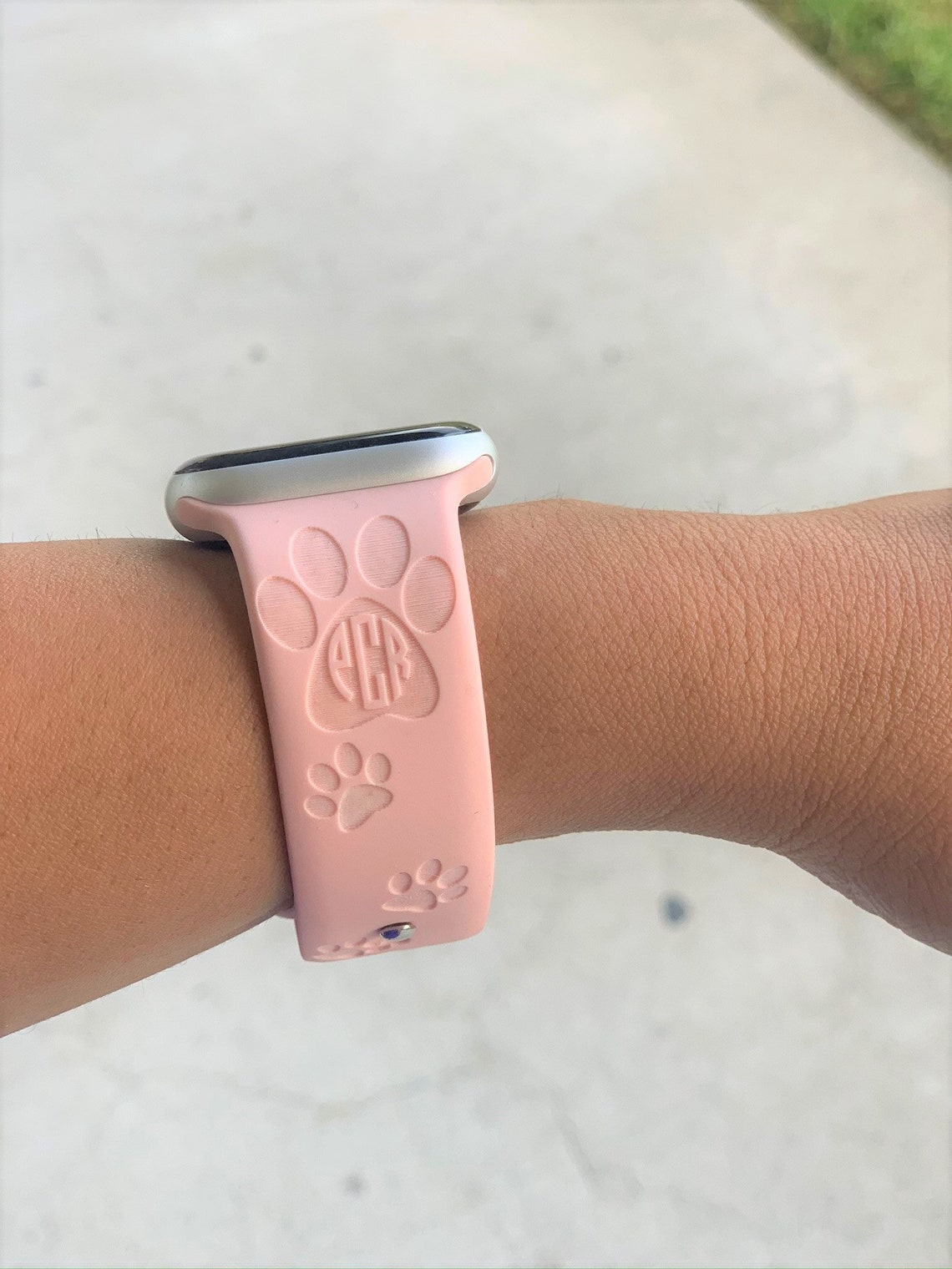 Dog Paw Print Apple Watch Band Dog Print Silicone Apple watch Etsy