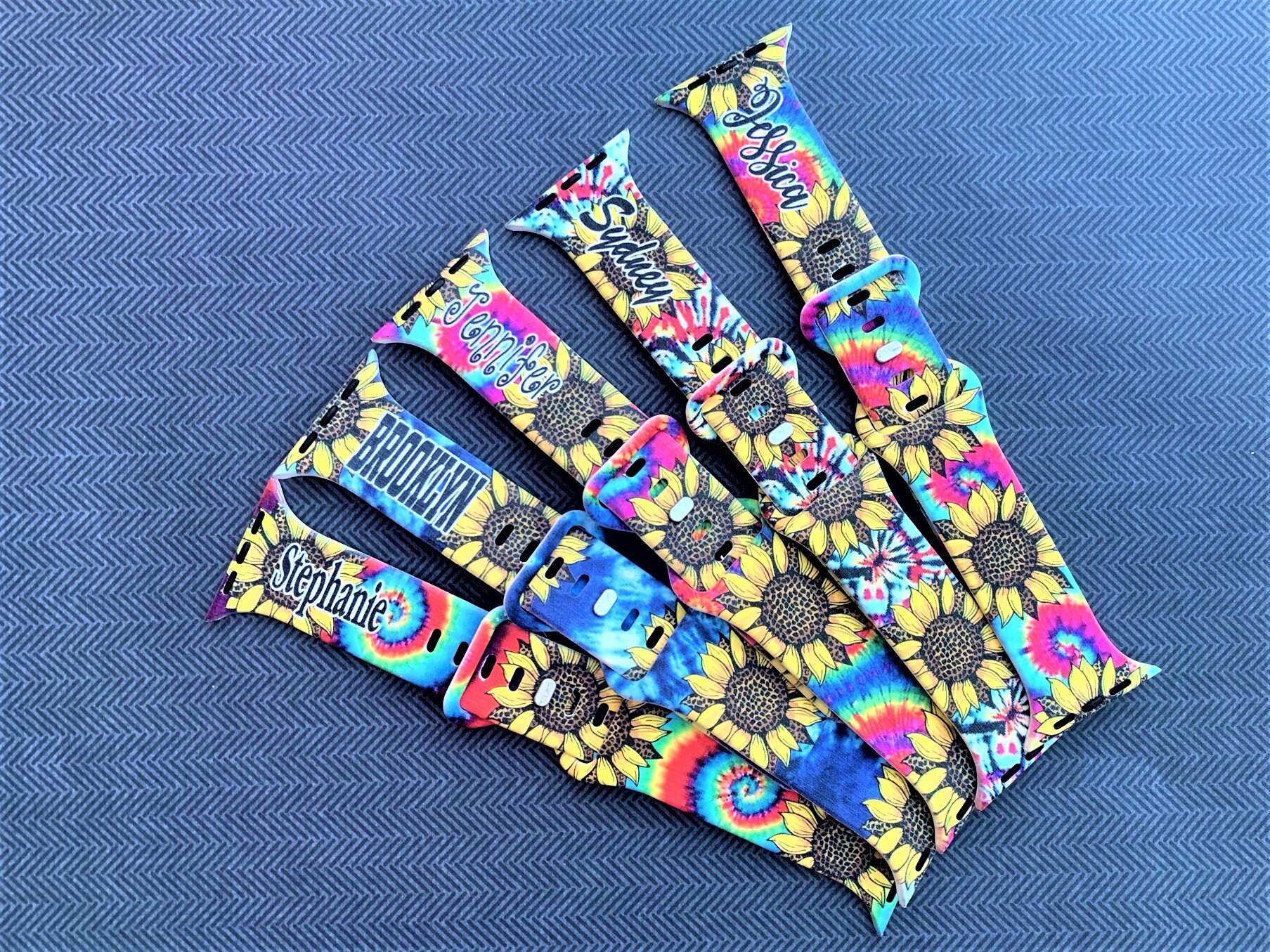 monogram apple watch band