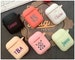 Personalized Color Engraved Silicone AirPod Case Keychain | 18 Case Colors | 5 Monogram Styles | 5 Name Styles | 15 Engraving Color 
