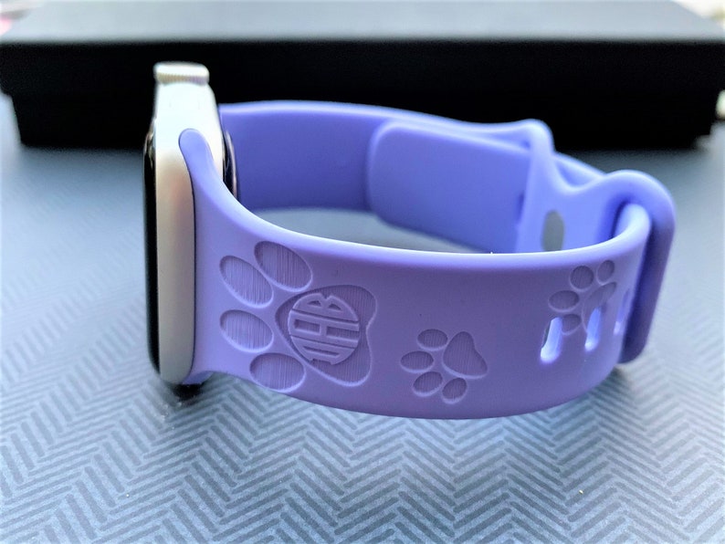 Dog Paw Print Apple Watch Band Dog Print Silicone Apple watch Etsy