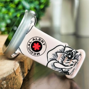 Medical Alert watch band, Medical Alert Gift, Medical Alert ID,Medical ID, Medical Alert Watch Band, Medical Bracelet, Diabetes Bracelet