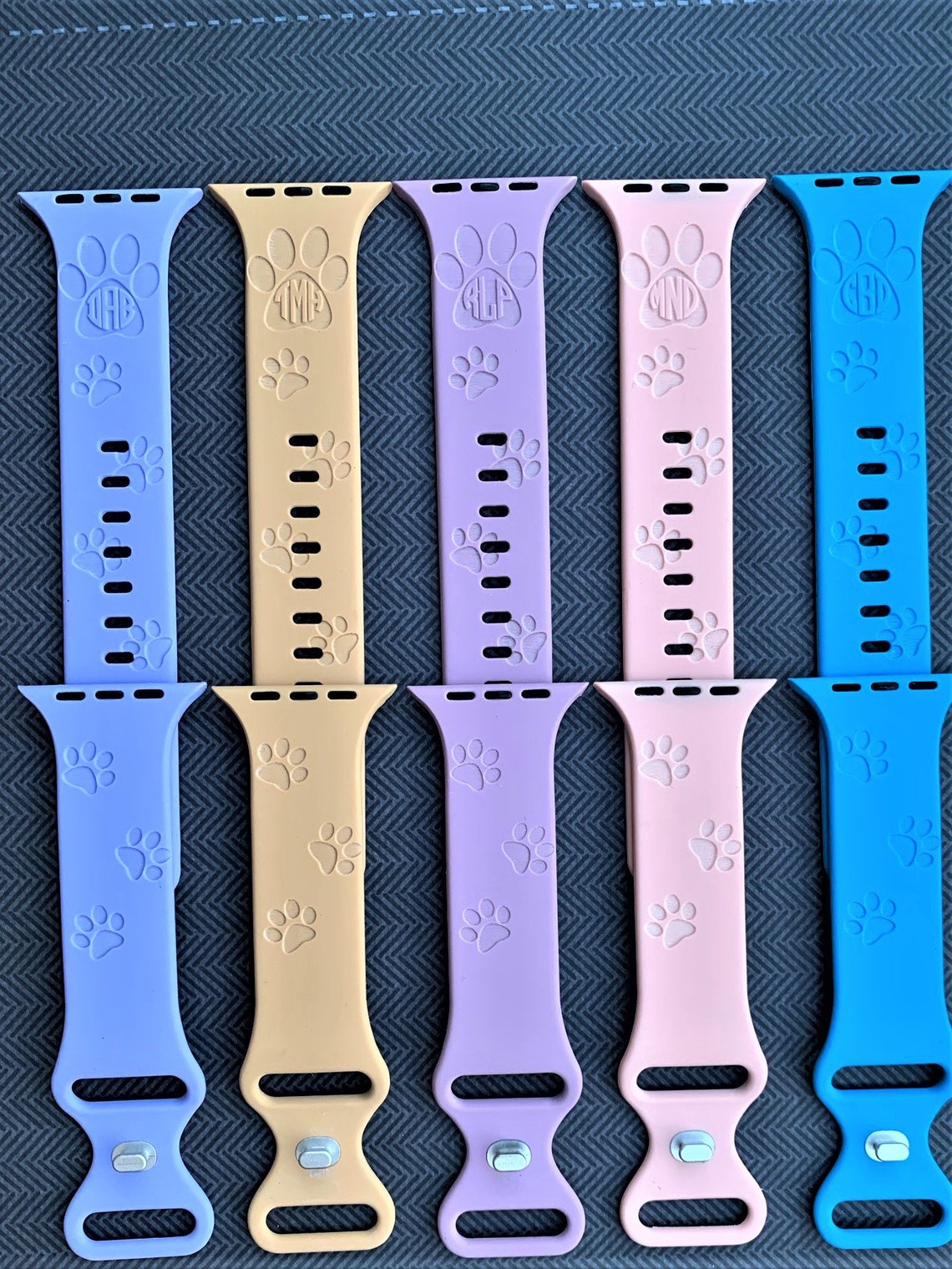 Dog Paw Print Apple Watch Band Dog Print Silicone Apple watch Etsy