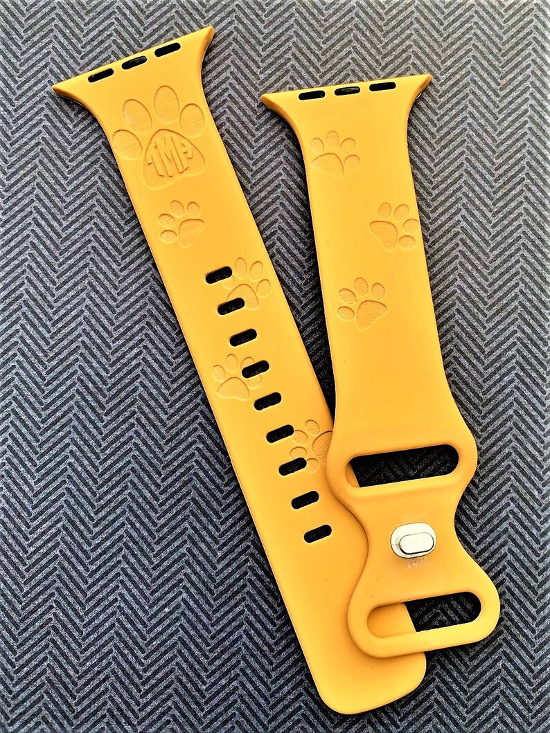 Dog Paw Print Apple Watch Band Dog Print Silicone Apple watch Etsy