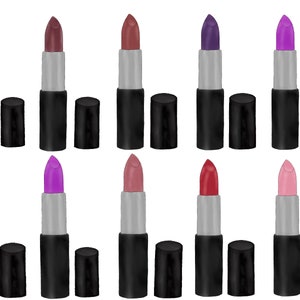 Graphics for Social Media Set 1. Nutrition and Supplement Clipart Makeup Clipart Illustrations for Instagram Story Highlights