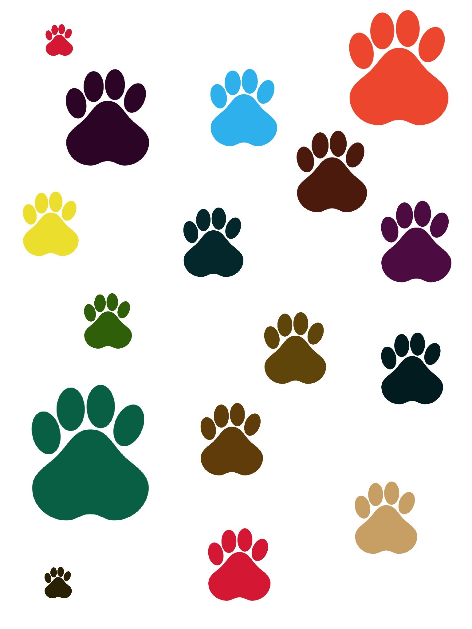 Procreate Brush Dog Paw Print Etsy