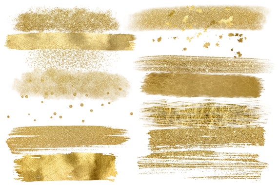 Gold Glam Brush Strokes Png Clip Art Glitter Clip Art Etsy Gold Glam Brush Strokes Png Clip Art Glitter Clip Art Etsy