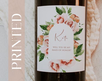 PRINTED | Wine Label | Bottle Label | Personalized Label | Wine Sticker | Party Gift | Bridal Shower | Bachelorette Party | Girls Weekend |