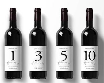 Rótulos de vinho personalizados para momentos especiais | Presente de noivado, aniversário e casamento | Cesta de vinhos para presente de noivado