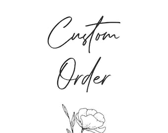 Custom Order Request