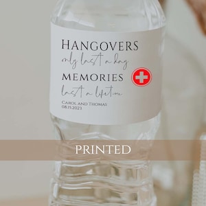 Set of 25 Water Bottle Labels | Wedding Favors | Party Labels | Bottle Labels | Personalized Labels