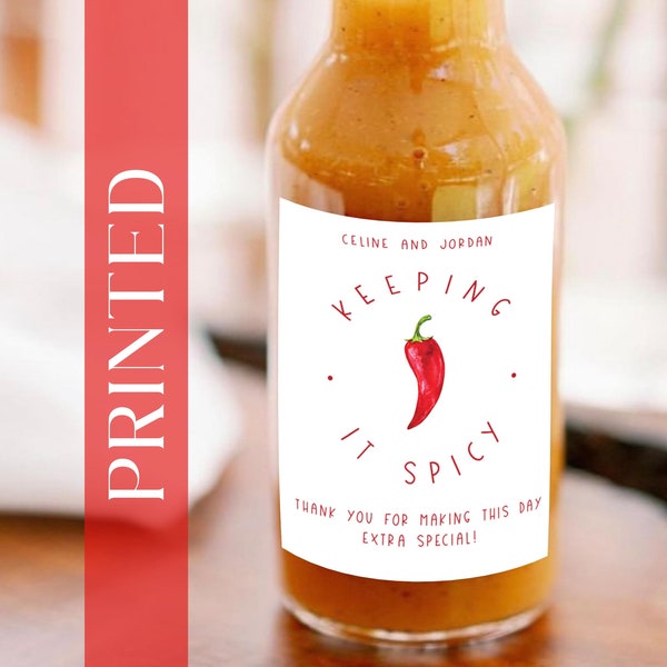 Hot Sauce Wedding Favors - Etsy