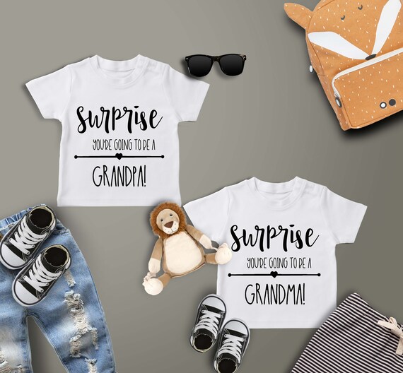 Gender Reveal Baby New Baby Shirts Baby Announcement Etsy