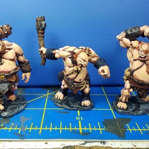 Group of 3 ogres