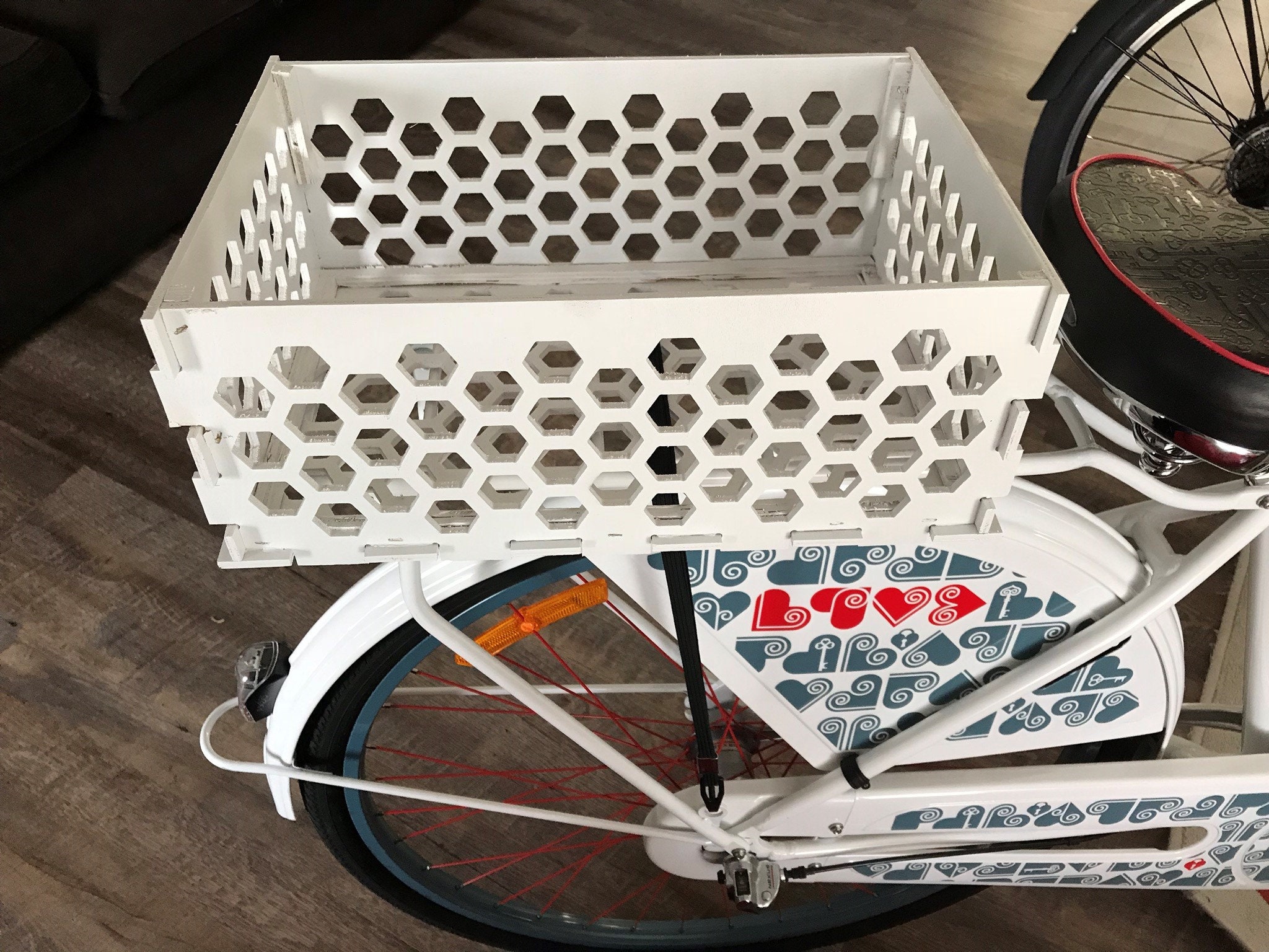 lightweight bike basket
