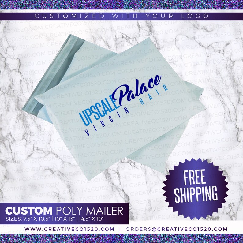 Custom Poly Mailers Custom Poly Mailer Bags Business Etsy