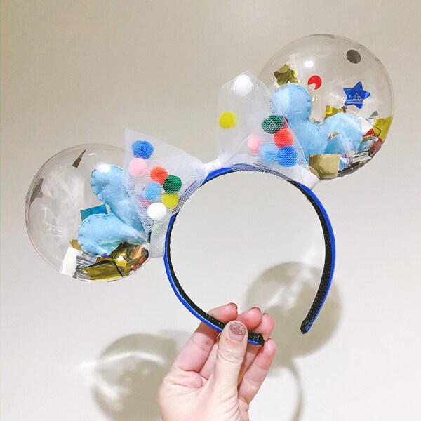 Confetti Balloon Mickey Mouse Ears