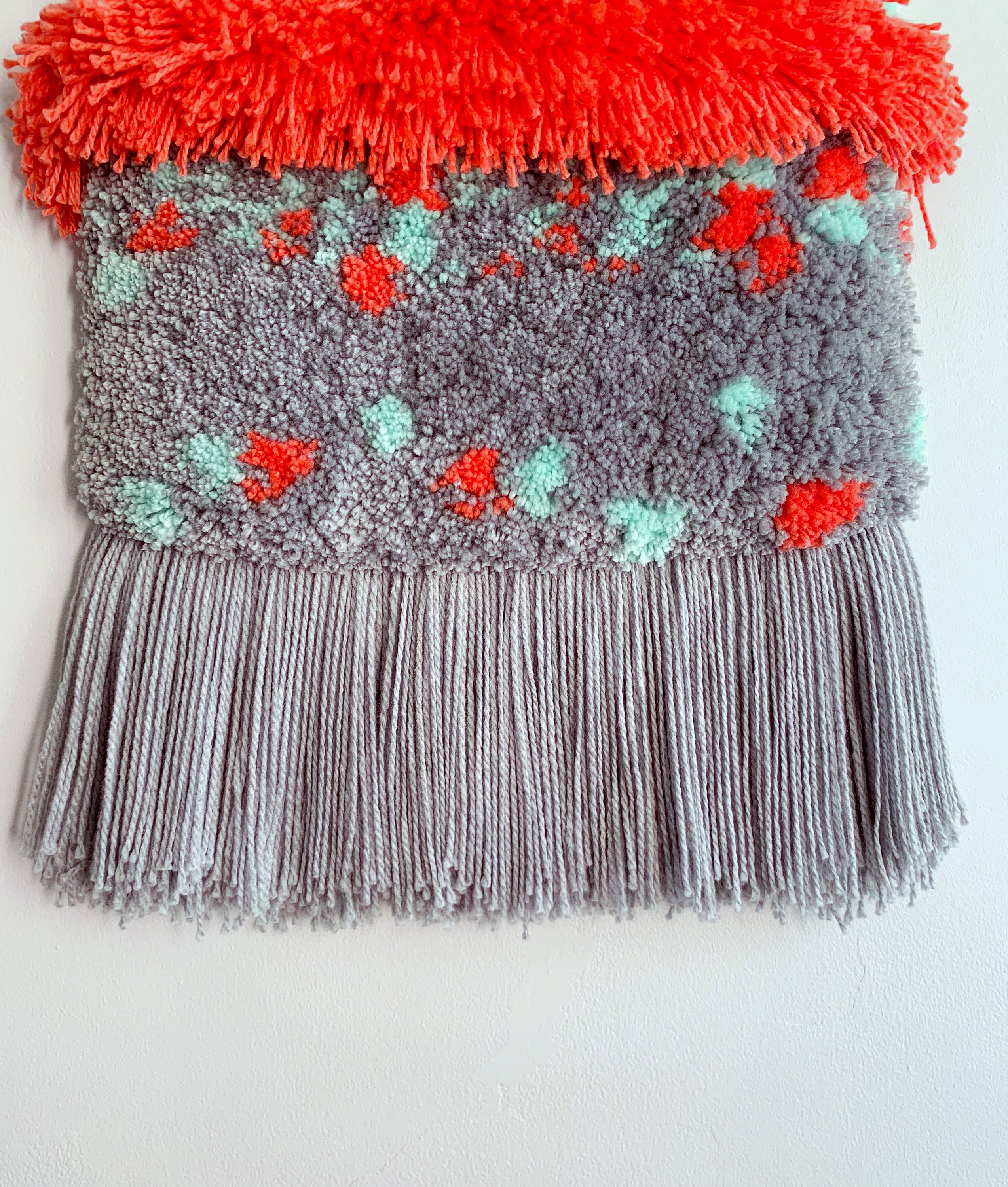 Colorful Woven Wall Hanging Tapestry Contemporary Art Home Etsy