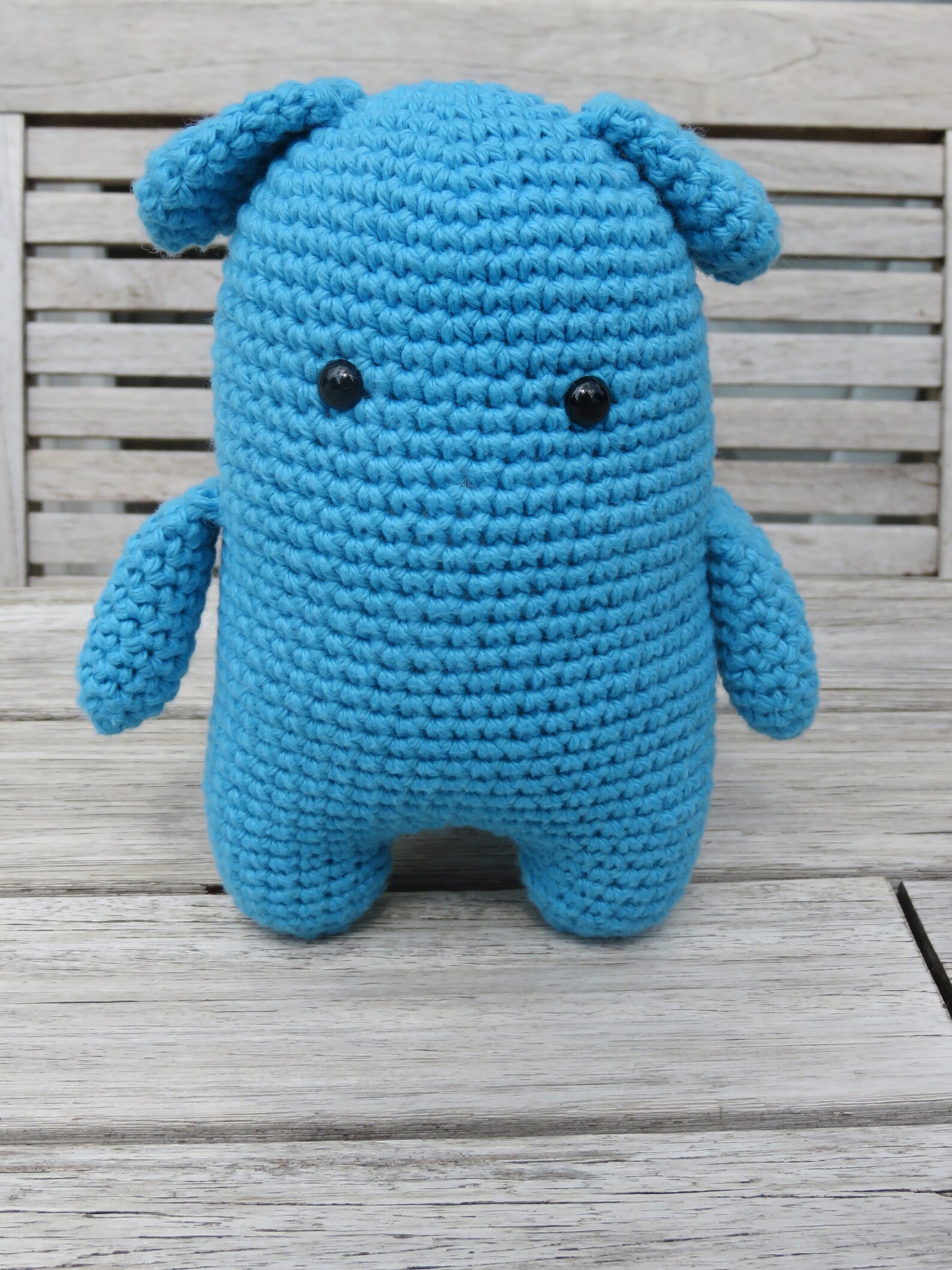 Hund amigurumi blau Hund mit Haken Etsy