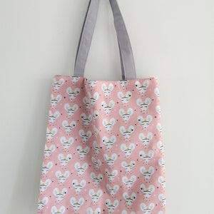 Sac à doudou, tote bag enfant, sac maternelle