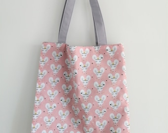 Sac à doudou, tote bag enfant, sac maternelle