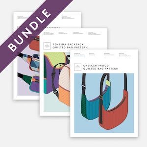 TBS Quilted Bags - Digital PDF Download BUNDLE
