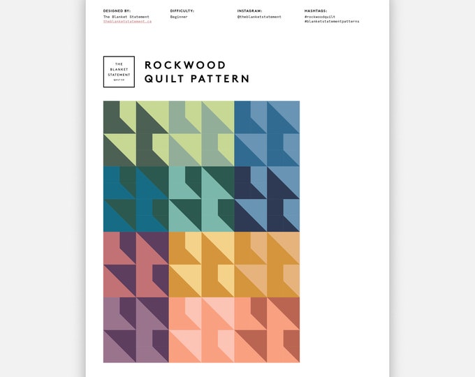 West Hawk Quilt Pattern PDF Download - Etsy