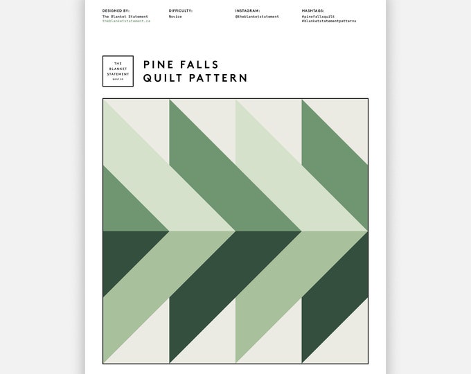 West Hawk Quilt Pattern PDF Download - Etsy