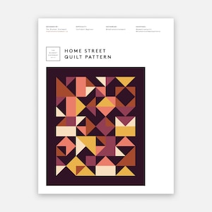 Home Street Quilt Pattern PDF Download