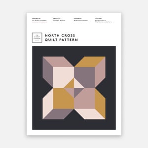 North Cross Quilt Pattern PDF Download