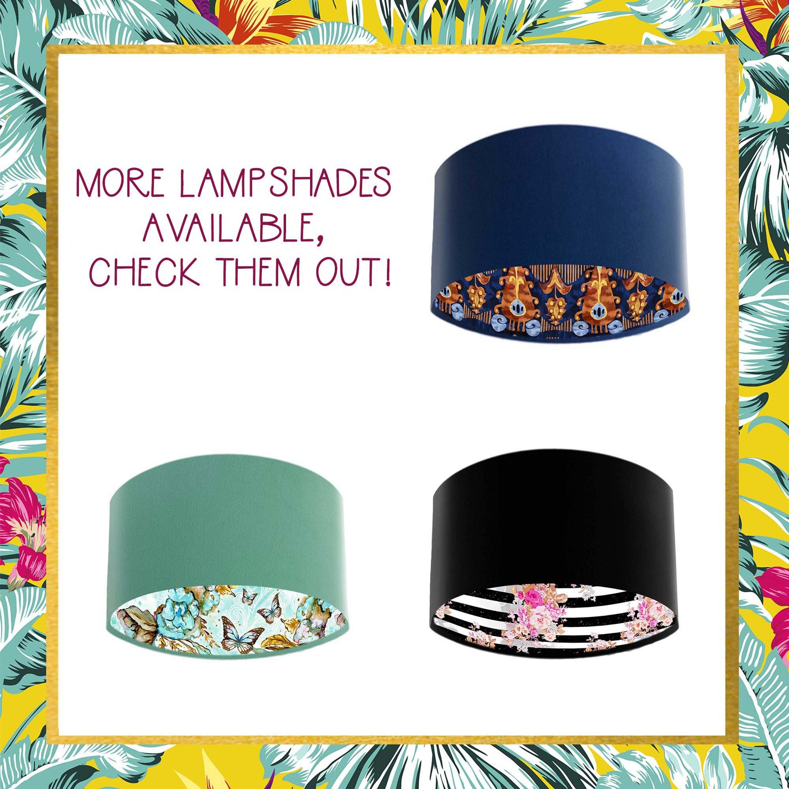 Green Velvet Lamp Shade Leopard Print Lampshade UK Etsy UK