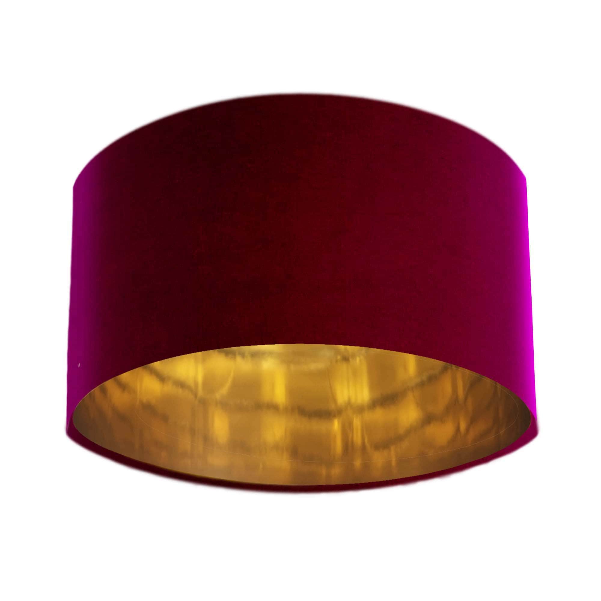 Red and gold lamp shades deals