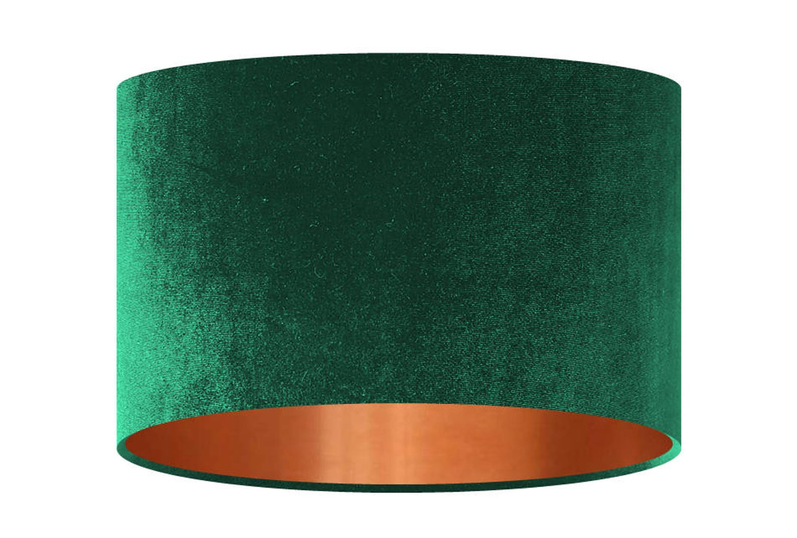 Velvet Lamp Shade Bottle Green UK Handmade Fabric Lampshade Etsy