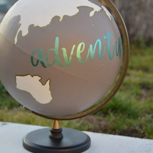 Custom Globe Handwritten Word Bild 4