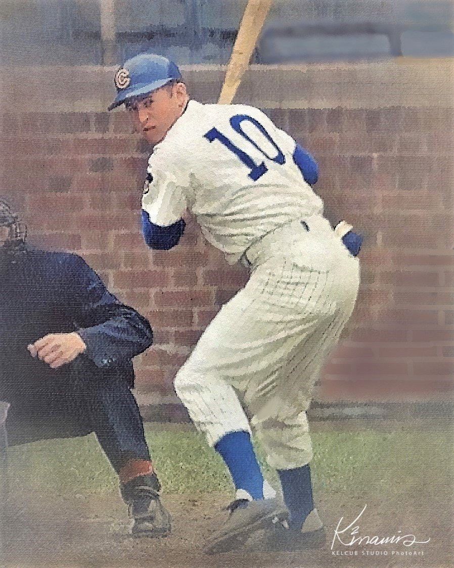 ron santo signed jersey