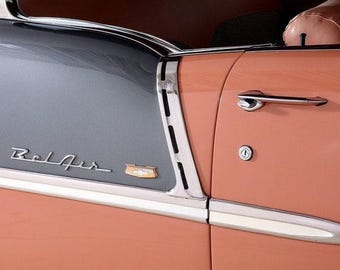 1954 シボレー ベル エア、54 シボレー、クラシックカーの写真