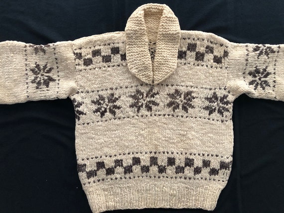 Cowichan Sweater circa 1950's - image 2